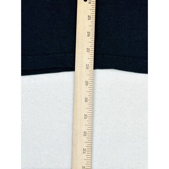 Vintage 90s Calvin Klein Jeans T-Shirt Large XL Black Single Stitch - Picture 9 of 9